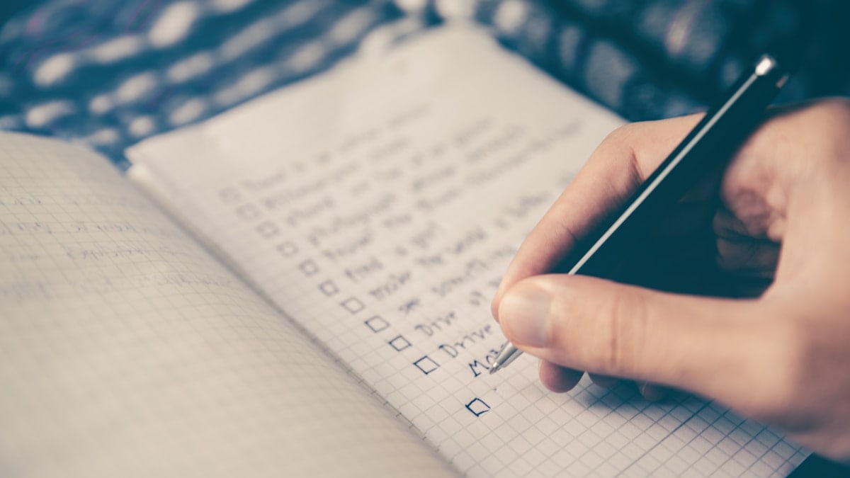 If you have a little bit of time left, how about start writing your own bucket list
